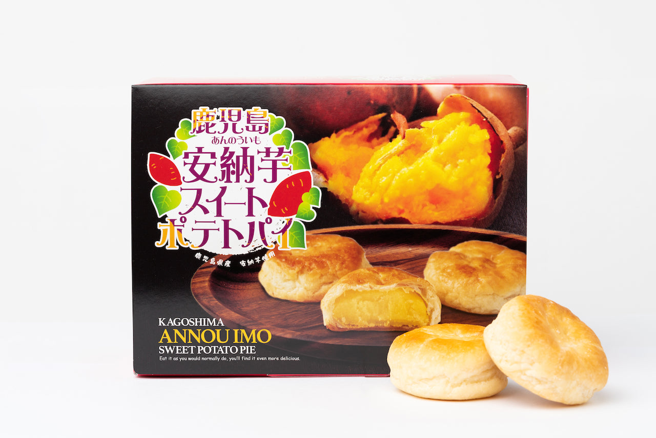 Anno sweet potato & Red bean Butter Pie snack