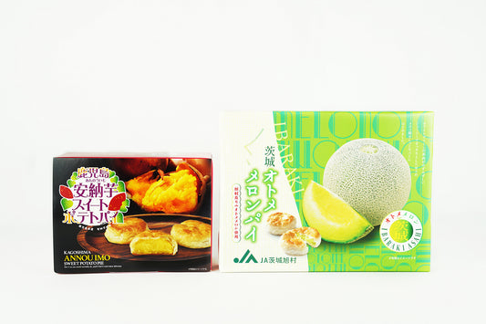 Anno sweet potato & Otome Melon Pie snack